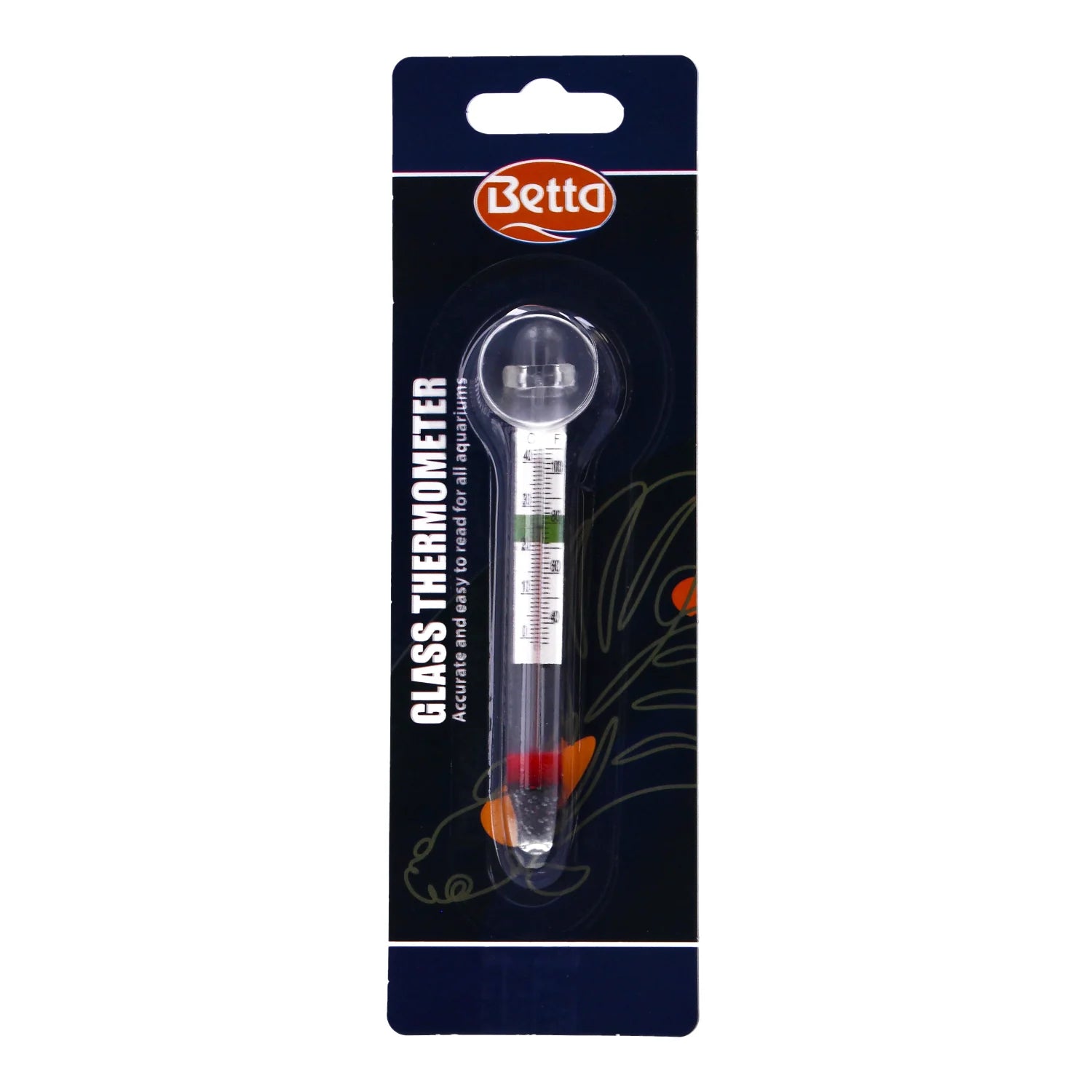 Betta glass thermometer