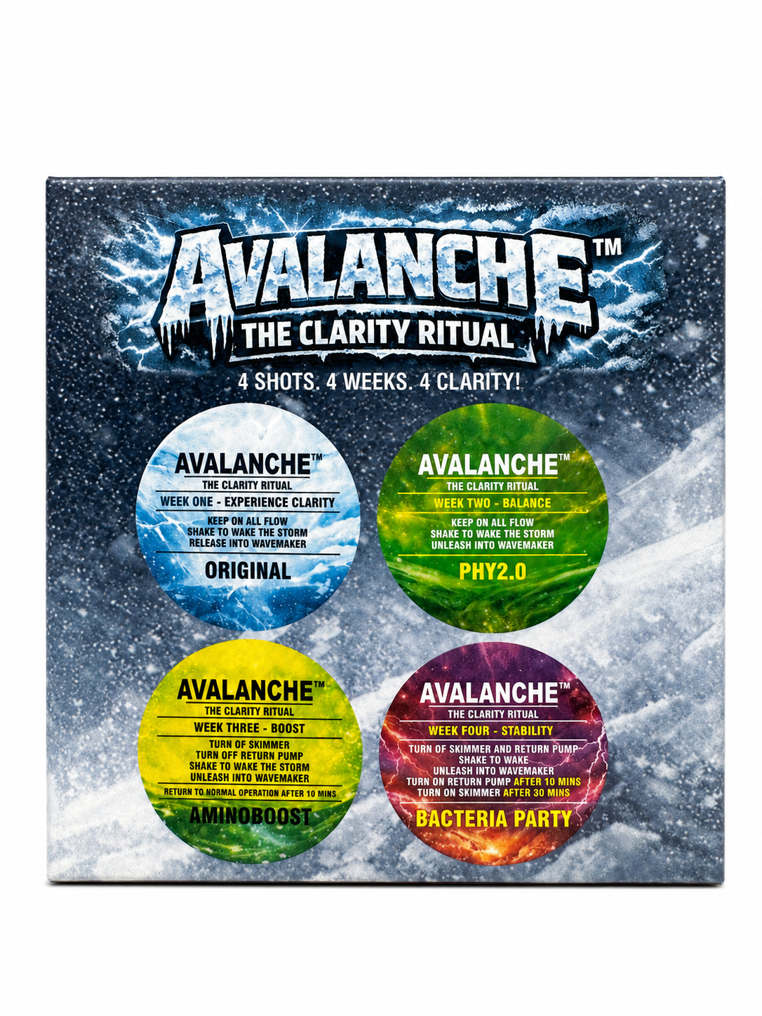 Avalanche 4 pack 75-150ltr