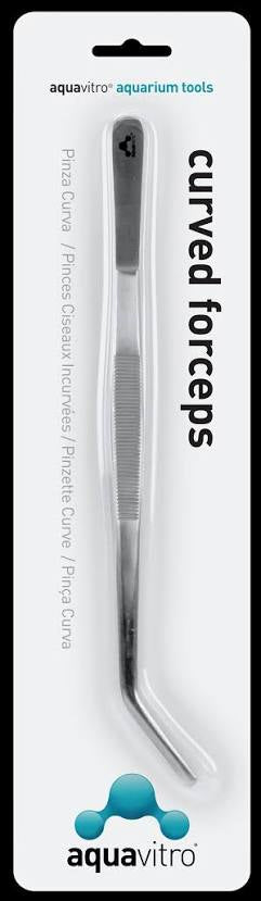 Curved forceps
