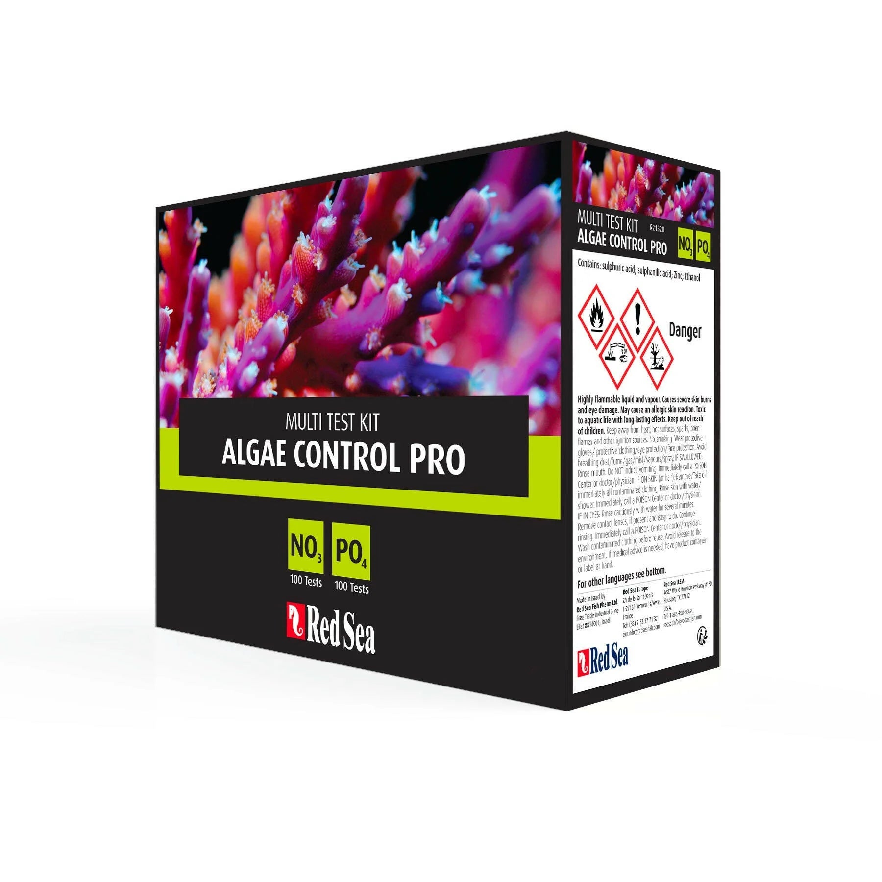 Red Sea Nutrients Control Pro Multi Test Kit